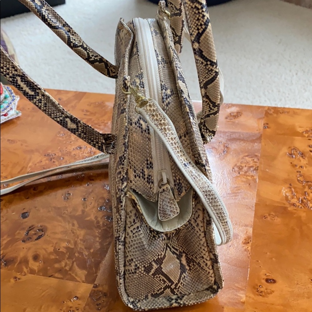 CARLOS FALCHI genuine snakeskin purse nwot - Picture 8 of 14